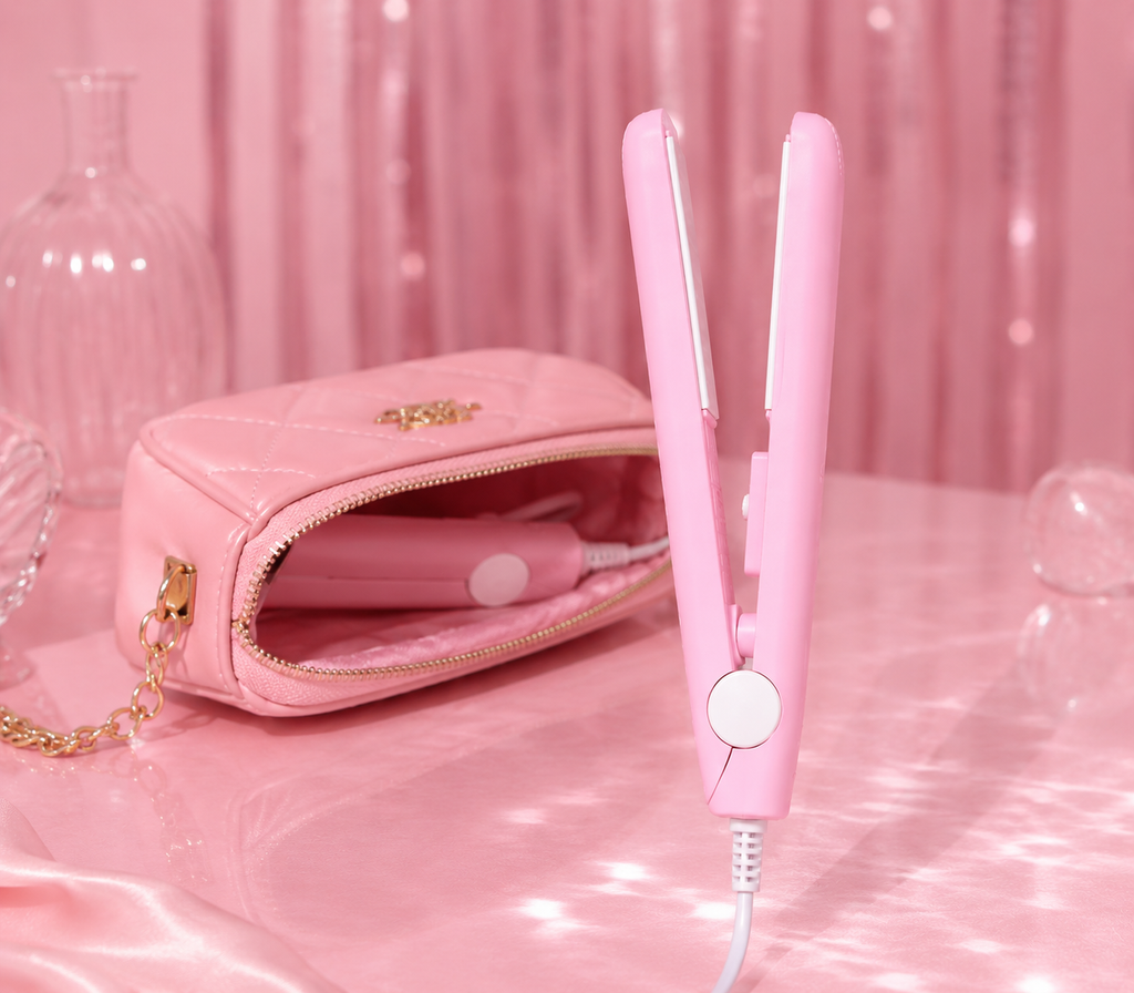 Mini Pocket Hair Straightener 🎀